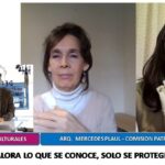 Entrevista radial realizada a Mercedes Plaul sobre la actividad de la Comisión