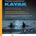 Travesía nocturna en kayak