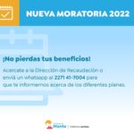 No te pierdas los beneficios de la Nueva Moratoria 2022