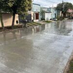 Se realizó asfalto en Calle Soler