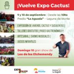 Nueva edición de Expo Cactus en Monte