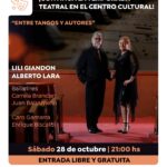 Continúa la temporada teatral con «Entre Tangos y Autores»