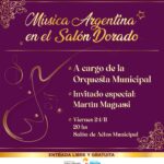 Música Argentina en el Salón Dorado
