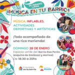 Nueva Jornada de "Música en tu Barrio"