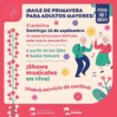 Baile de Primavera para Adultos Mayores