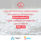 Información sobre el fenómeno meteorológico