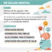 Presentación del Programa de Salud Mental