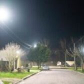 Los barrios Héroes de Malvinas, 17 de Octubre y Espinillos ya tienen iluminación 100% LED
