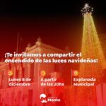 Se viene la inauguración de la decoración navideña