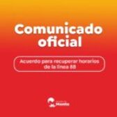Comunicado Oficial: Acuerdo para recuperar horarios de la Línea 88