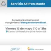 Servicio AFIP en Monte
